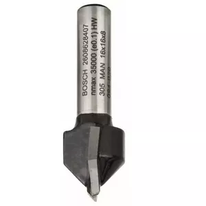 Фреза V-образная Bosch 2608628407 — хвостовик 8 мм, рабочий диаметр 16 мм