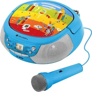Compact GoGen DECKOPREHRAVACB portable blue audio cassette player
