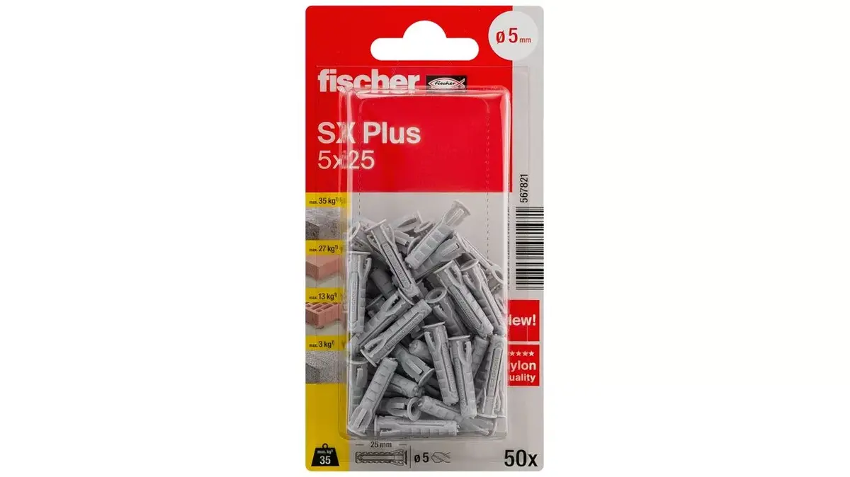 Enkurs FISCHER 567821 Ø5x25 mm, 50 gab. Photo 2