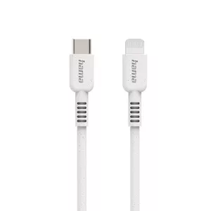 Hama 00187284 USB кабель 1 m USB C Lightning Белый