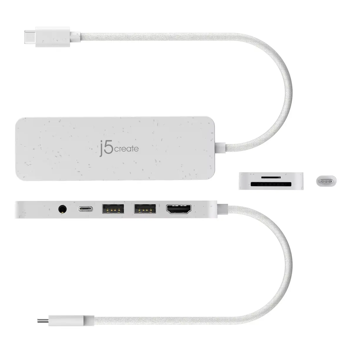 USB-C Мульти-портовый Хаб j5create JCD373EW Photo 3