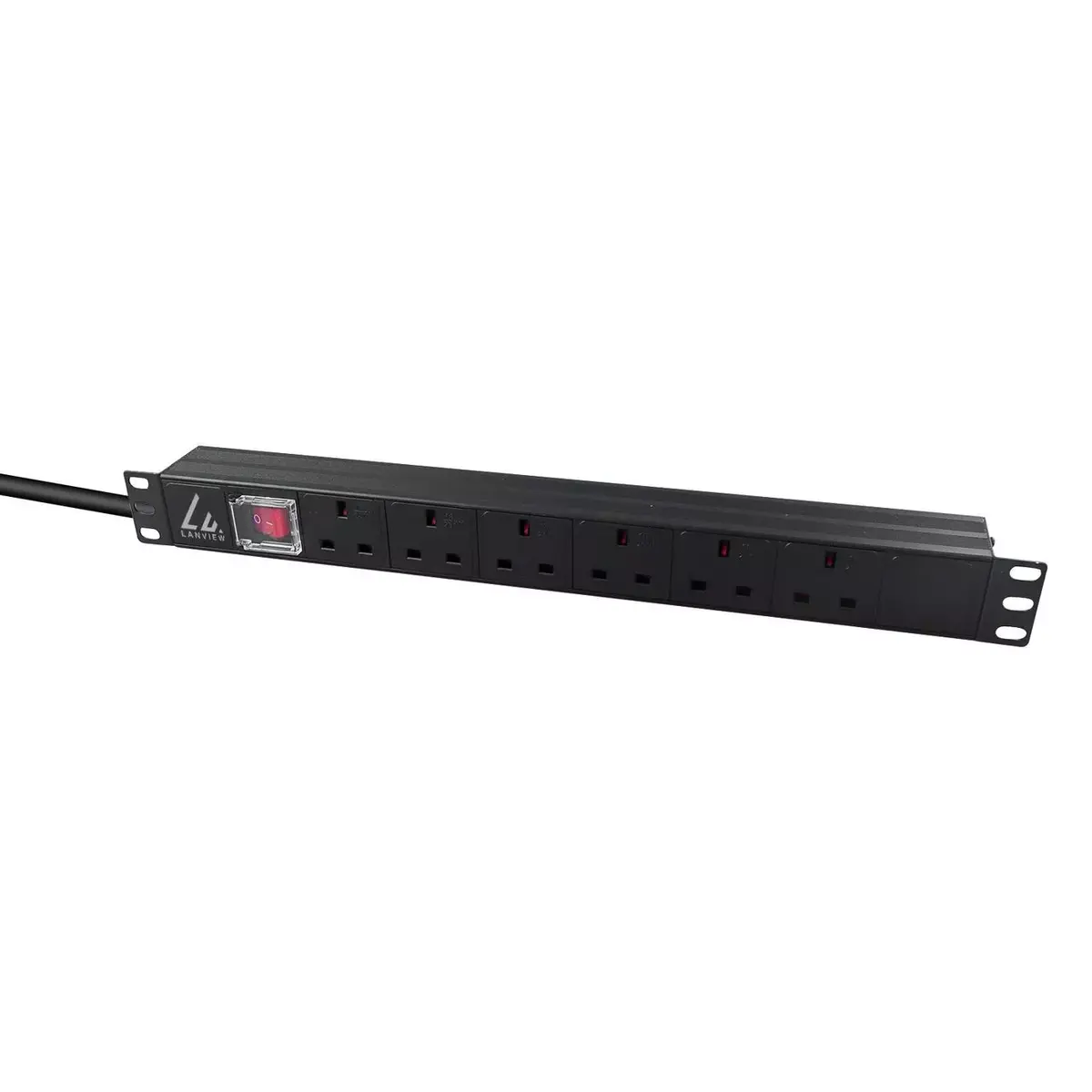 Устройство распределения питания PDU Lanview LVR-3MUK-SW-UK6 Photo 2
