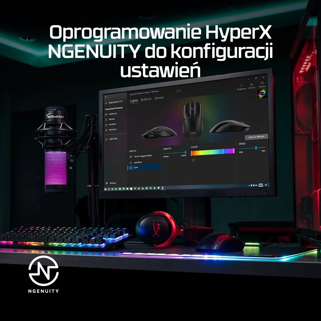 Gaming Mouse HyperX Pulsefire Haste 2 Photo 13