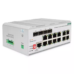 Pārvaldāms slēdzis Digitus DN-651139 8 porti Gigabit Ethernet PoE rūpnieciskais L2