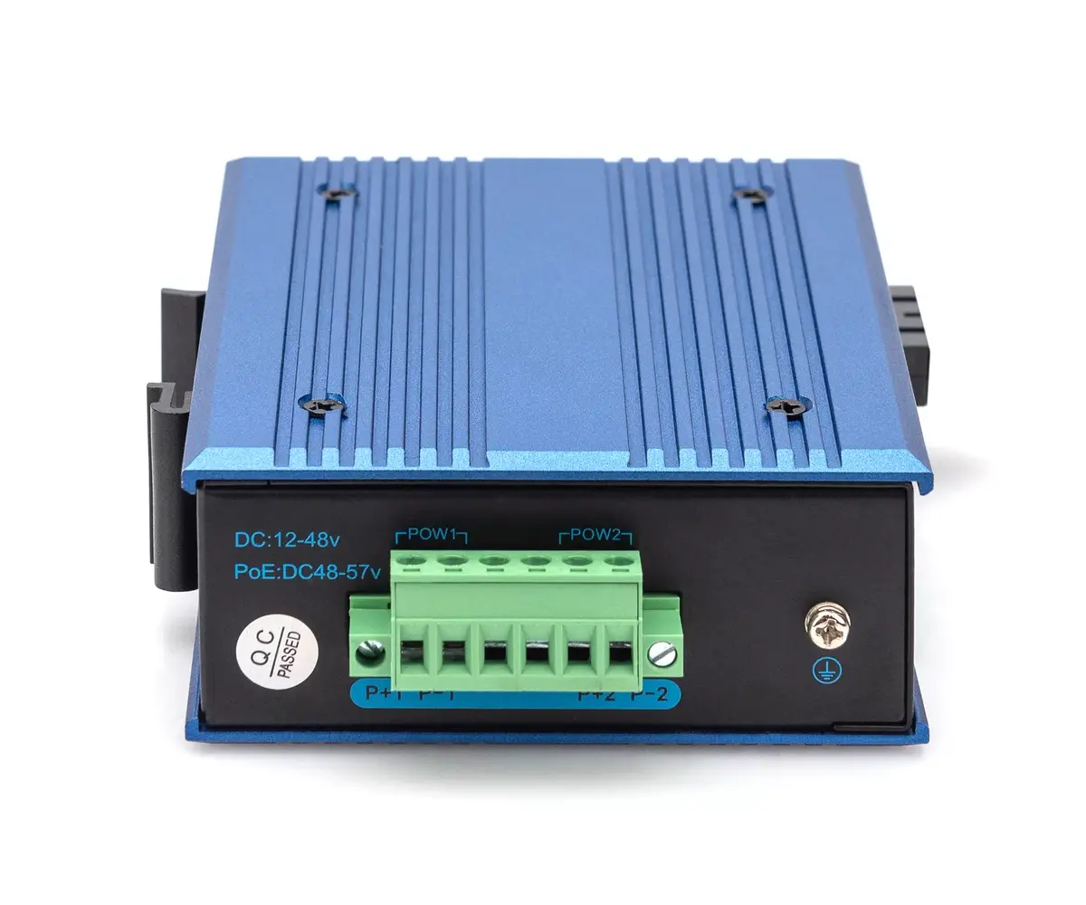 Digitus Mediju konvertors 10/100/1000Base-TX PoE uz 1000Base-FX Photo 3