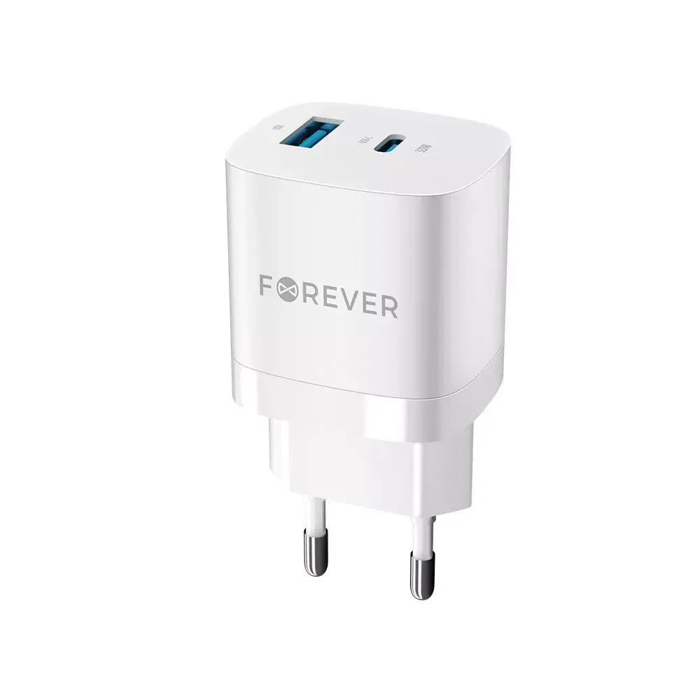 Lādētājs forever TC-05 PD+USB GaN 33W Photo 3
