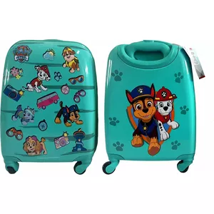Backpack Nickelodeon Nickelodeon Psi Patrol on Wheels – large turquoise, character school bag