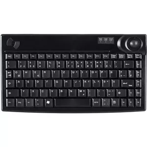 Active Key AK-440-TU tastatūra USB QWERTY Amerikāņu angļu valoda Melns