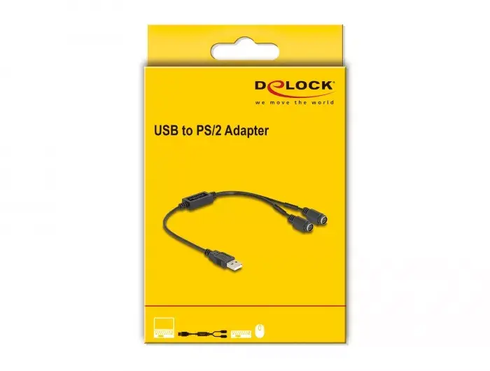 DeLOCK 61061 PS/2 kabelis Photo 2