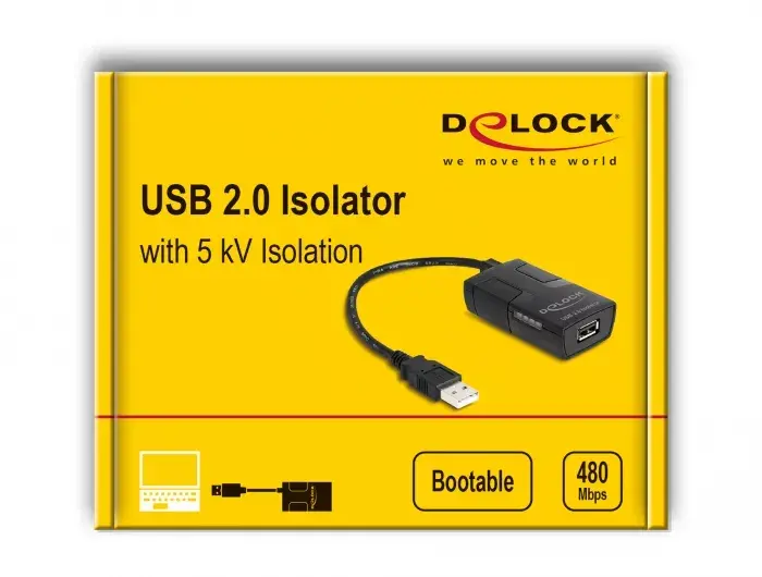 DeLOCK Isolators USB 2.0 Type-A 5 kV Photo 3