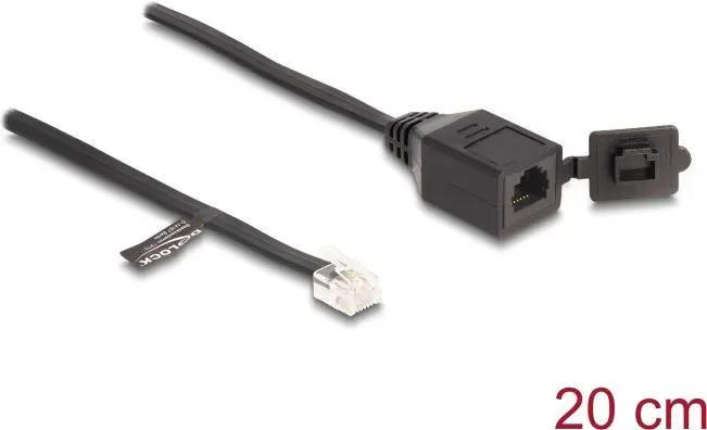 DeLOCK RJ12 kontakts uz RJ12 ligzda