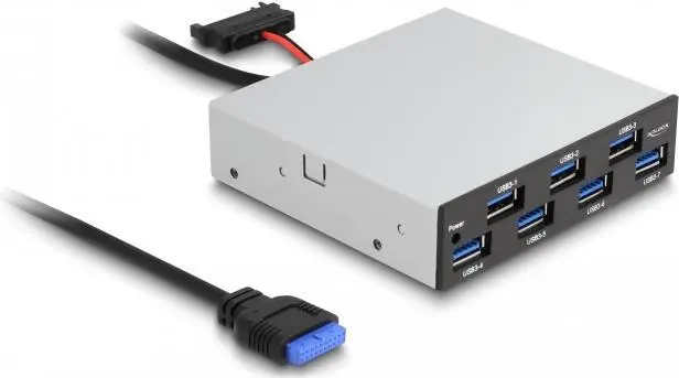 DeLOCK 64207 USB Hub 5000 Mbit/s