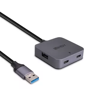 USB Hub Lindy 5m 4 Ports