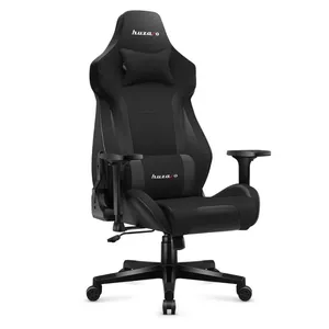 Gaming chair Huzaro Force 7.6 Black — padded bucket seat, adjustable backrest, max weight 150 kg