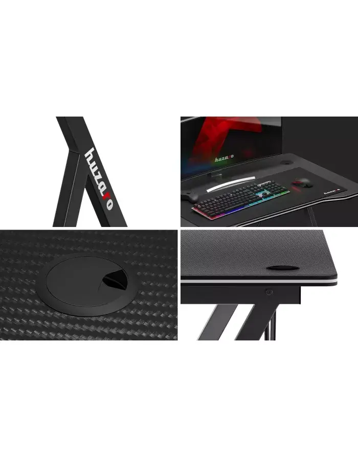 Игровой стол Huzaro Hero 1.4 Black Photo 15