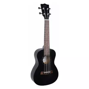 Concert ukulele V-tone UK23 23" — 4-string nylon, 18 frets, black, includes pouch
