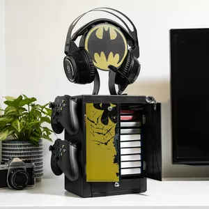 Spēļu disku turētājs Numskull Batman Gaming Locker Xbox Melns