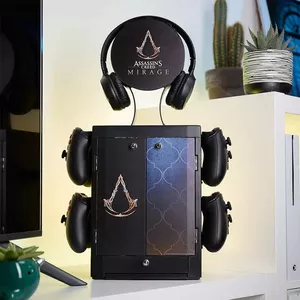 Spēļu disku turētājs Numskull Assassin's Creed Mirage Xbox Melns