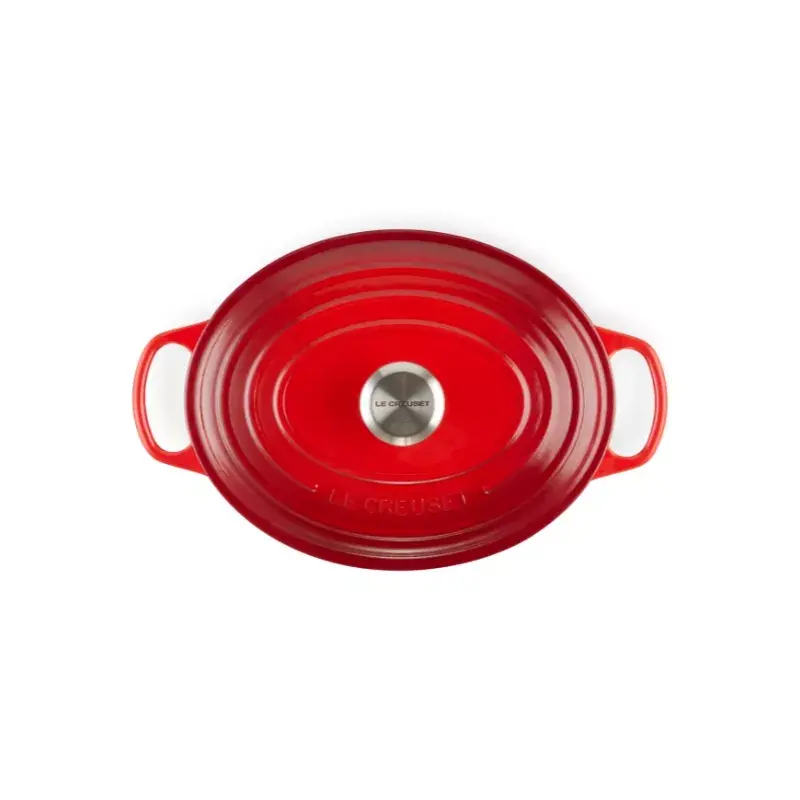 Кастрюля Le Creuset Signature Oval 31 см Cerise Photo 3