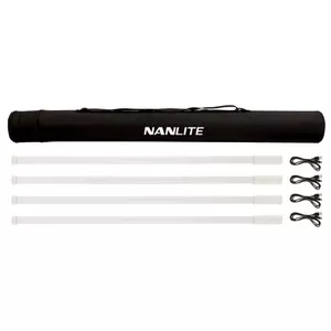 Nepārtraukta apgaismojuma komplekts Nanlite PTT87X4KIT 8W LED Maināms krāsa