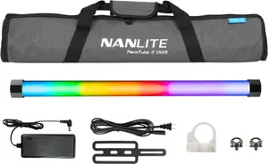 LED tube light Nanlite PavoTube II 15XR 3965 RGB — portable RGB tube for studio and location lighting