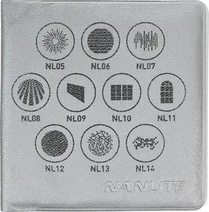 Gobo Set Nanlite 3812 – interchangeable gobos for creative lighting effects