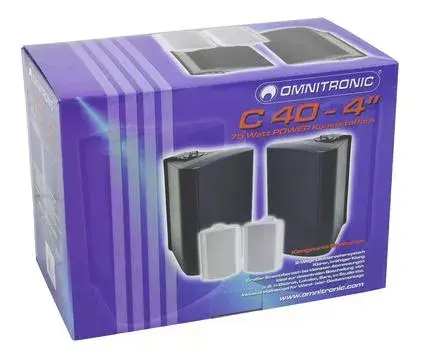 2-ceļu Skaļrunis Omnitronic C-40 Photo 5
