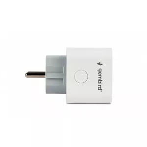 Gembird wall socket Type F (CEE 7/4), 220–240 V, 20 A, glossy white, LED power indicator, model TSL-PS-F1M-01-W