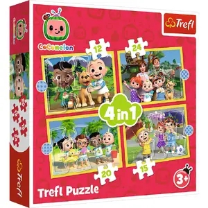 Jigsaw puzzle TREFL Cocomelon 12 pieces, 285 x 205 mm, age 4+