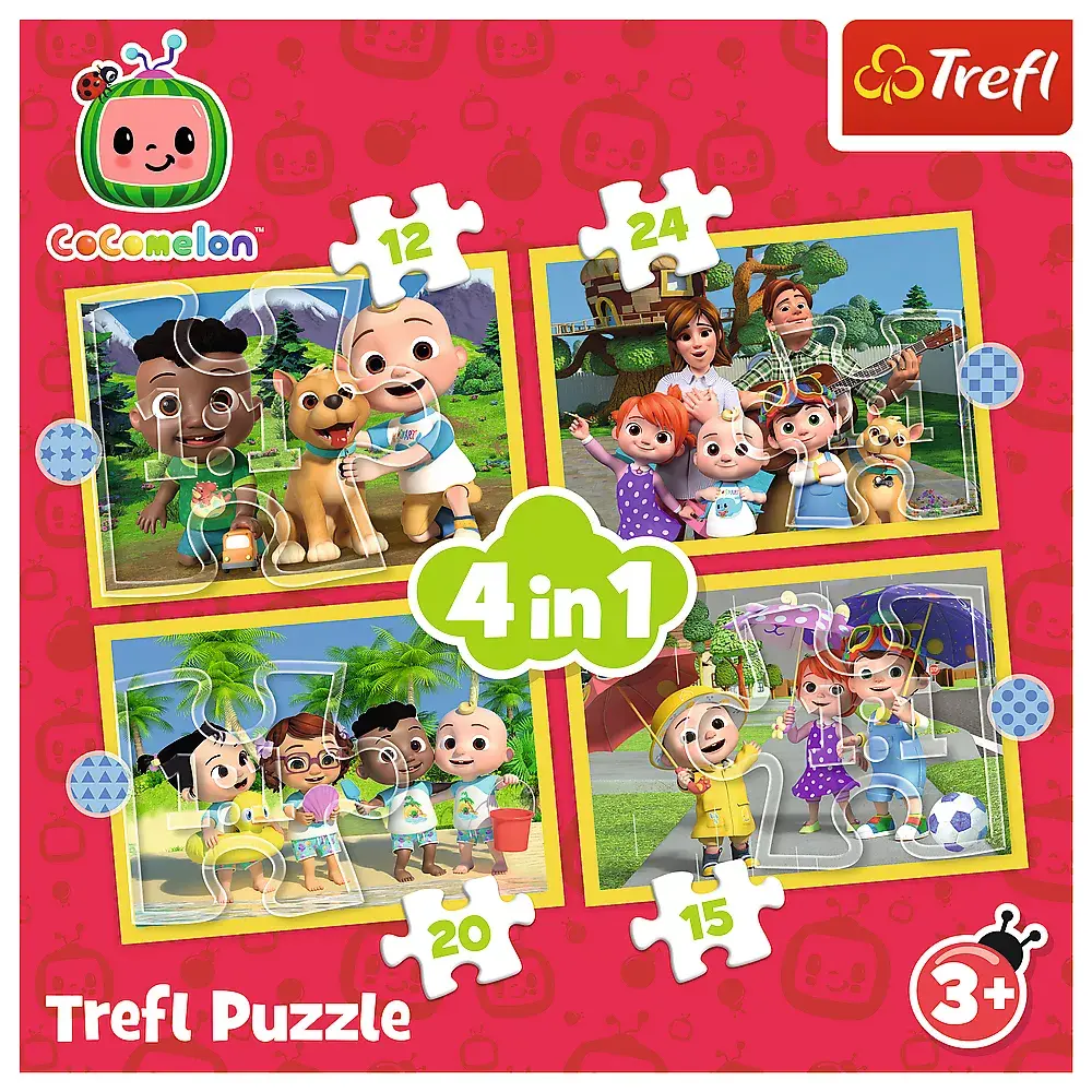 TREFL Cocomelon jigsaw puzzle 12 pcs Photo 6