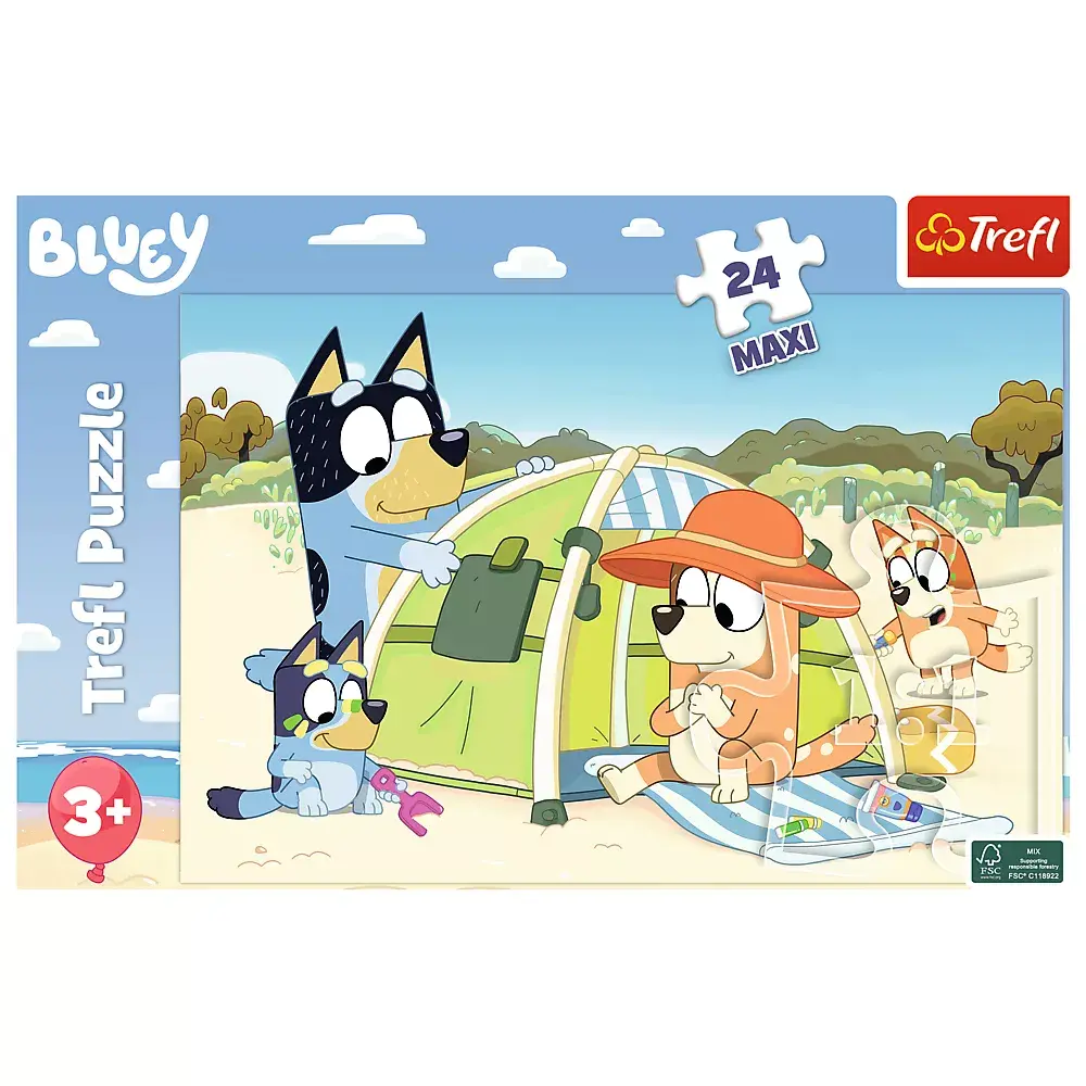TREFL puzle Bluey’s Great Day — 24 gab. Photo 3