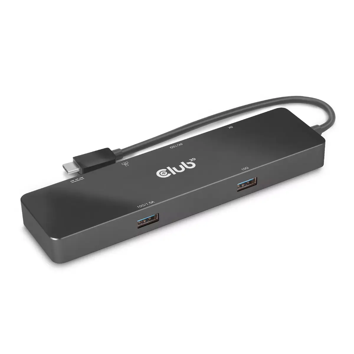 CLUB3D USB3.2 Gen2 Type-C 6-in-1 Doks Photo 2