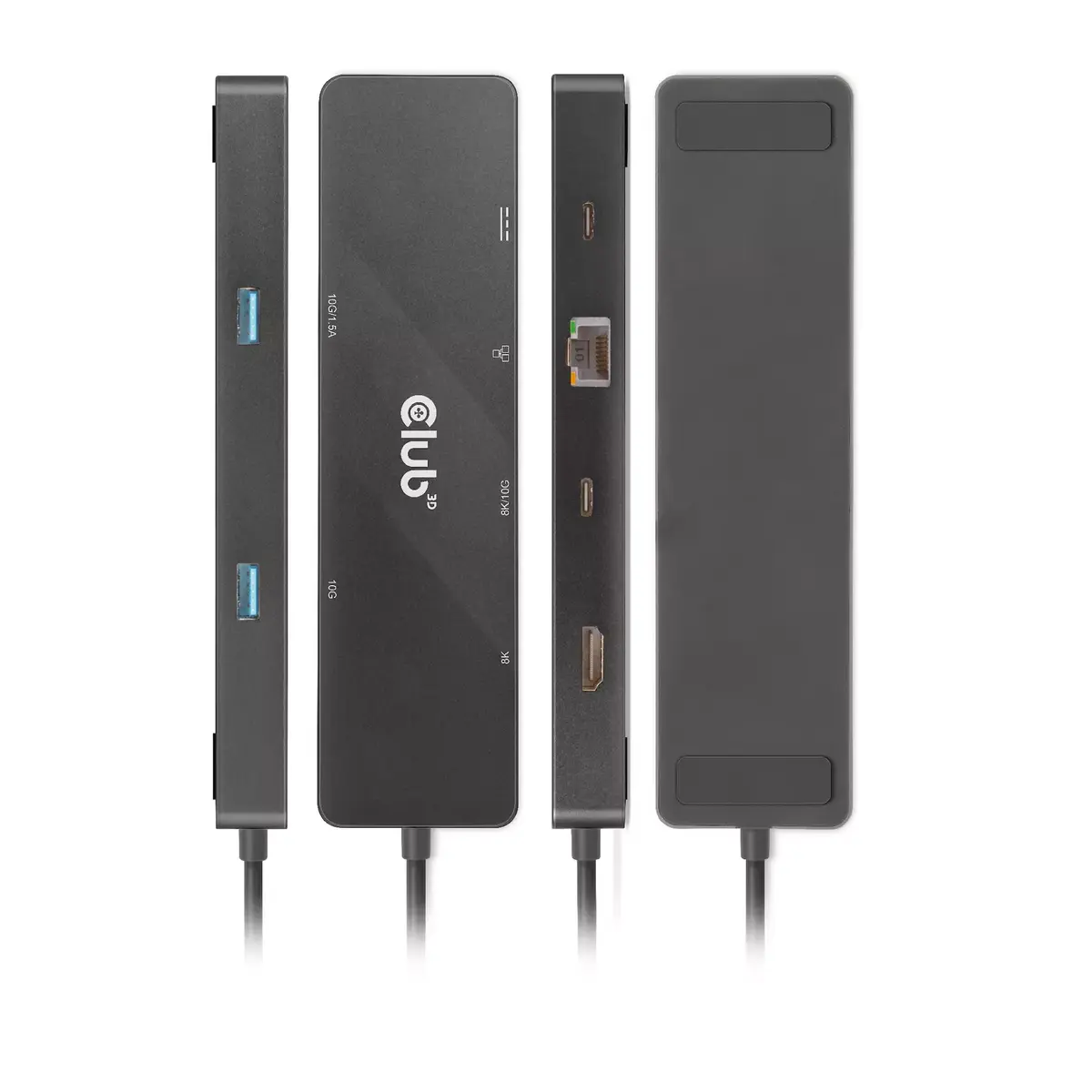 CLUB3D USB3.2 Gen2 Type-C 6-in-1 Doks Photo 4