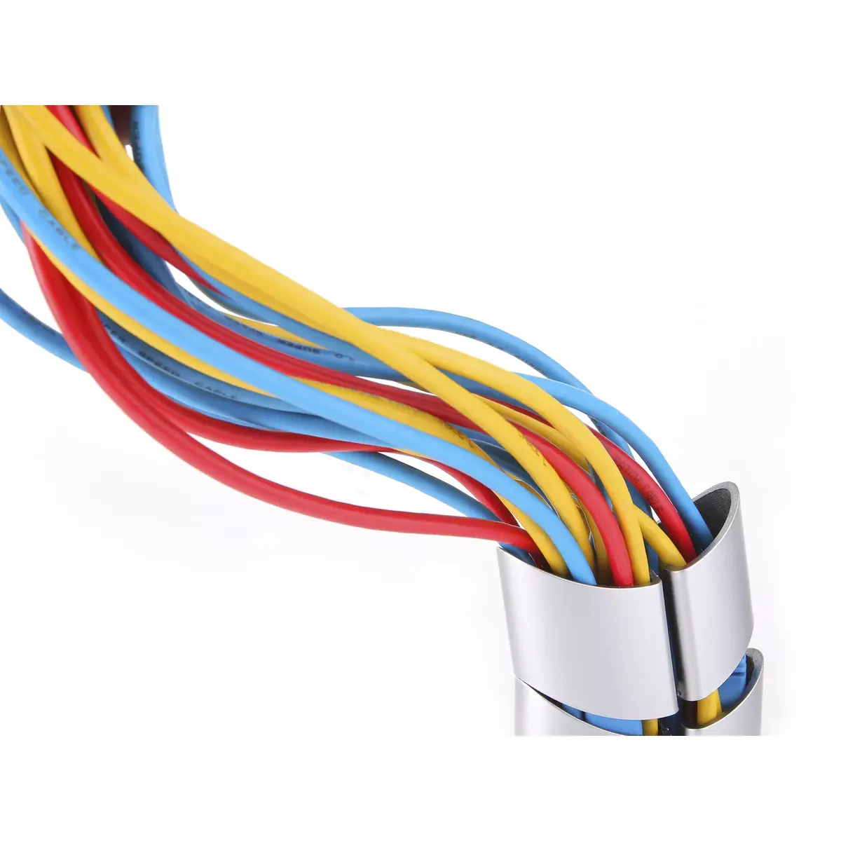 Кабельный рукав Equip Double-Channel Cable Management Spine Silver Photo 3