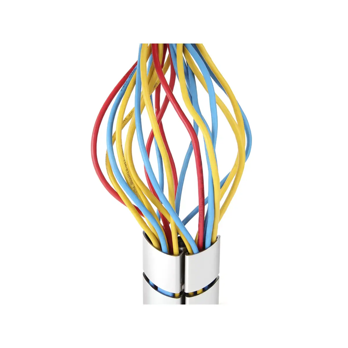 Кабельный рукав Equip Double-Channel Cable Management Spine Silver Photo 4