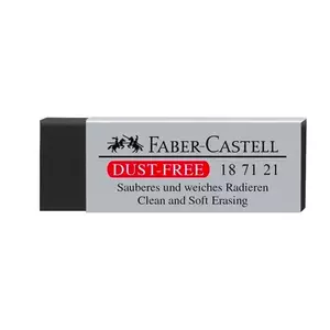 Eraser Faber-Castell 187121 Plastic Black — 1 pc