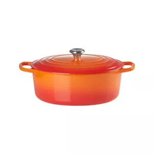 Le Creuset Oval Casserole 6.3L Orange Red 31cm