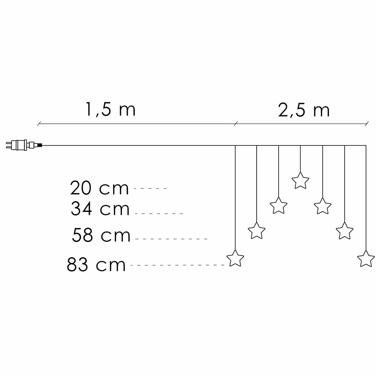 LED aizkars Springos CL4139 — 70 siltas LED Photo 7