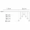 LED aizkars Springos CL4139 — 70 siltas LED Photo 7
