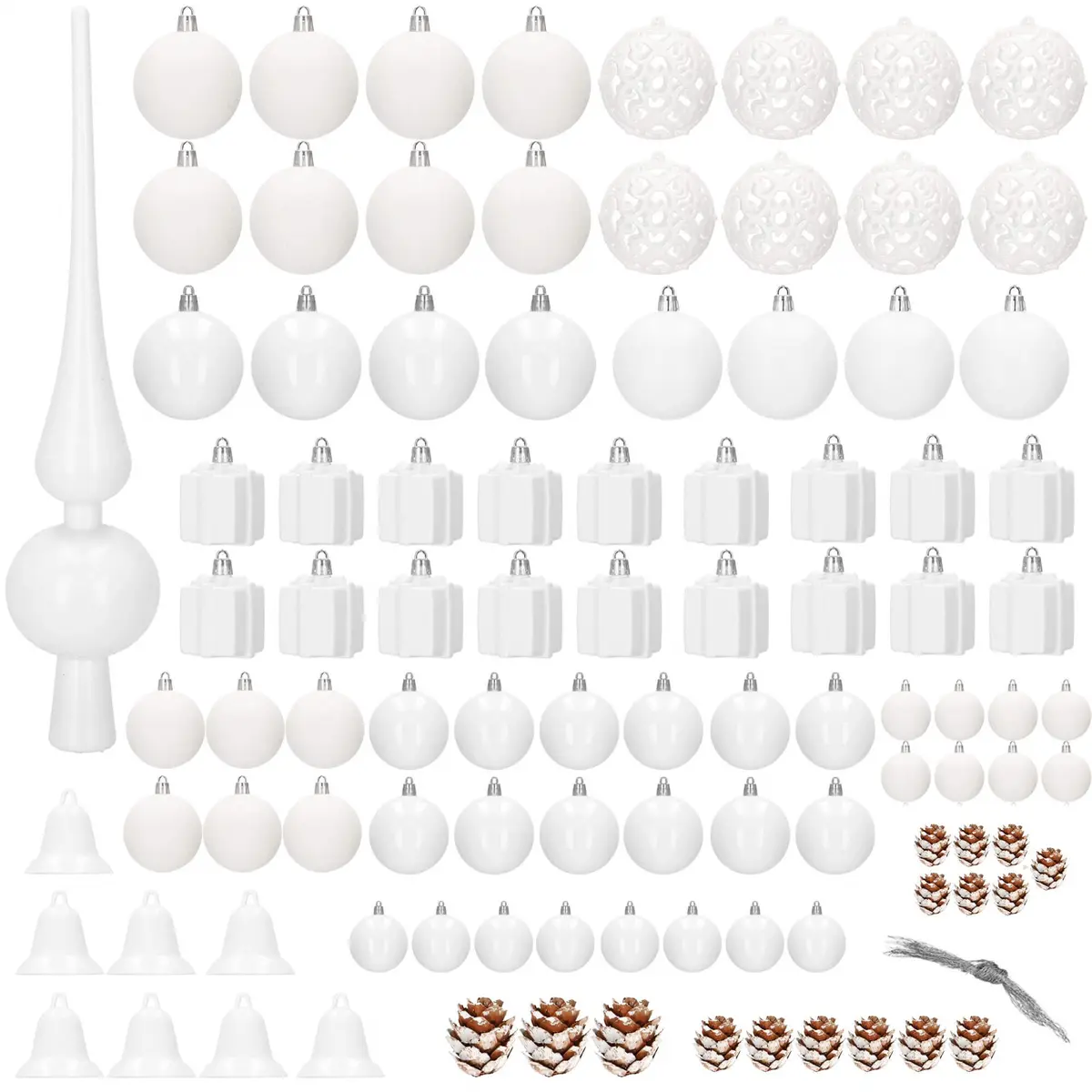 Springos CA0858 Christmas Tree Ornaments Set Photo 10