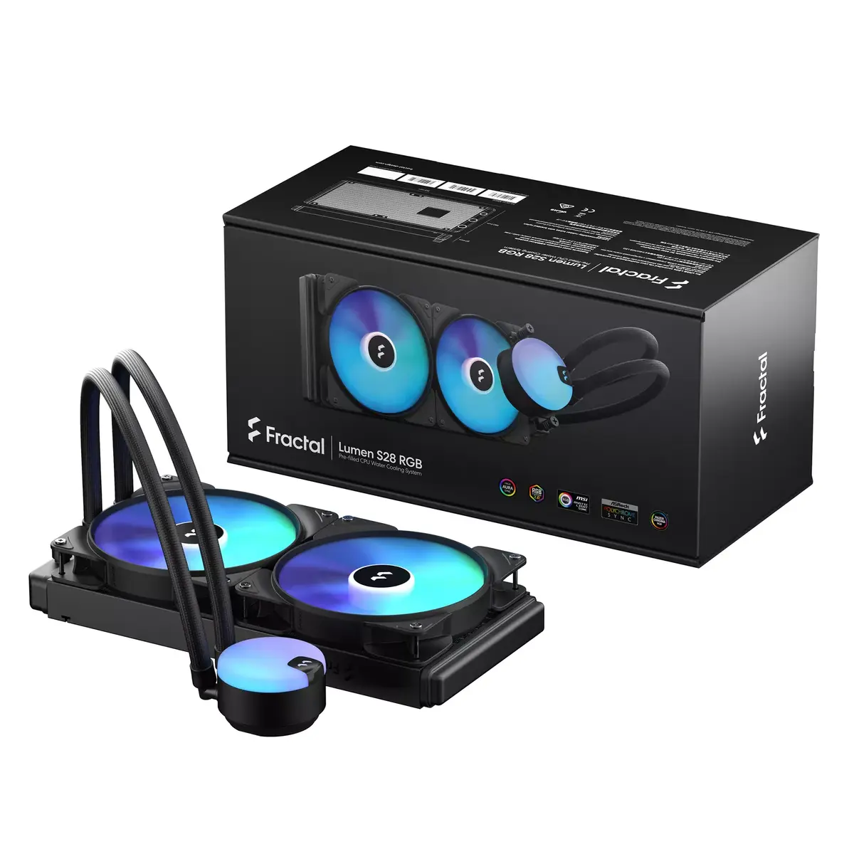 Fractal Design Lumen S28 v2 RGB CPU liquid cooler Photo 7