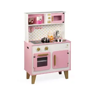 Big Cooker Toy JANOD Candy Chic Wooden Play Kitchen