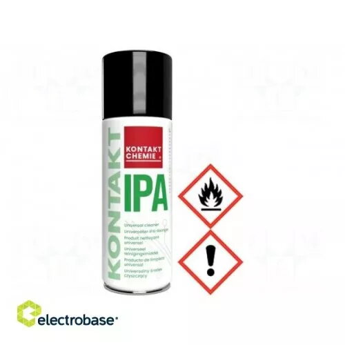 Izopropilspirts KONTAKTI IPA 200 ml bezkrāsains