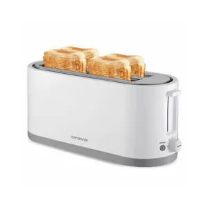 Toaster ORAVA HR125 for 4 toasts, stainless steel housing, 4-slot capacity