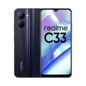 realme C33 16,5 cm (6.5") Две SIM-карты Android 12 4G Микро-USB 4 GB 128 GB 5000 mAh Черный