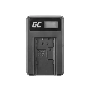 Green Cell VW-BC10 battery charger Digital camera battery USB