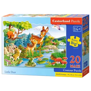 Puzle Castorland Little Deers 20 Maxi pieces — Multfilmas, 20 gab., platums 590 mm