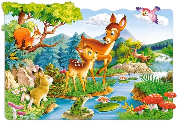 Puzle Castorland Little Deers 20 Maxi pieces Photo 2