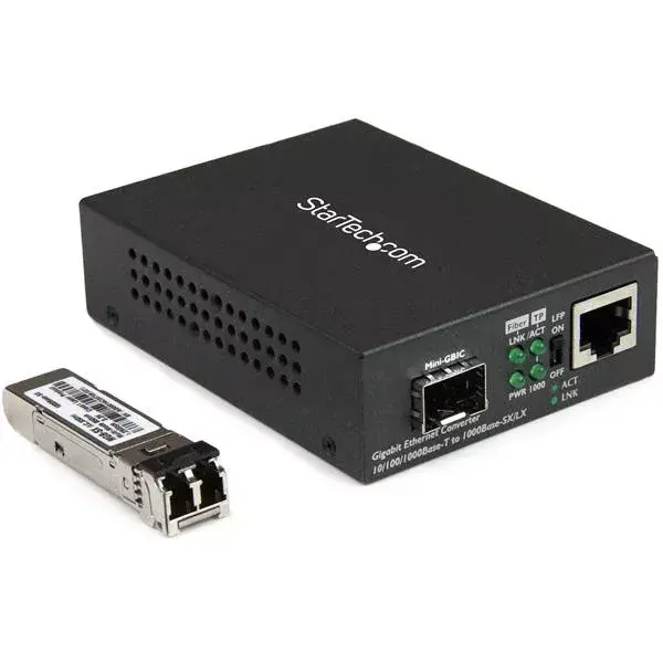Gigabit Ethernet Fiber Media Converter StarTech.com MCM1110MMLC Photo 2