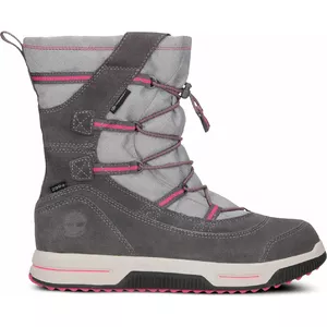 Timberland Snow Stomper Pull On WP Jr Kids Boots  gray 37 (A1UJ7)